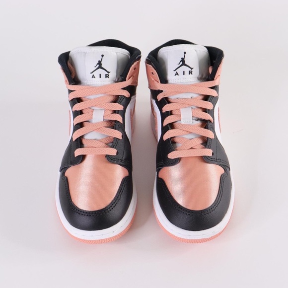 Nike Air Jordan 1 Mid Light Madder GS - Picture 5 of 7